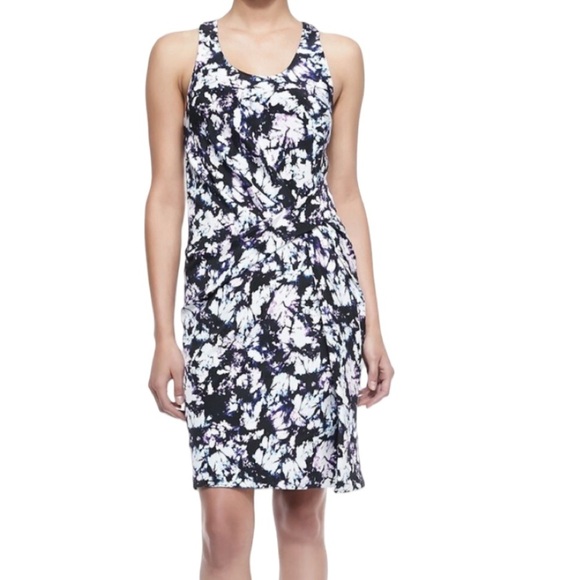 Alexander Wang Kaleidoscope 100% Silk Tie-Dye Dress Sleeveless Scoop Neck Size 6 - Picture 1 of 11